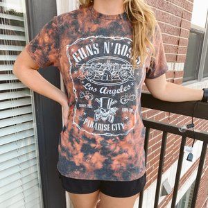 guns n roses paradise graphic tee